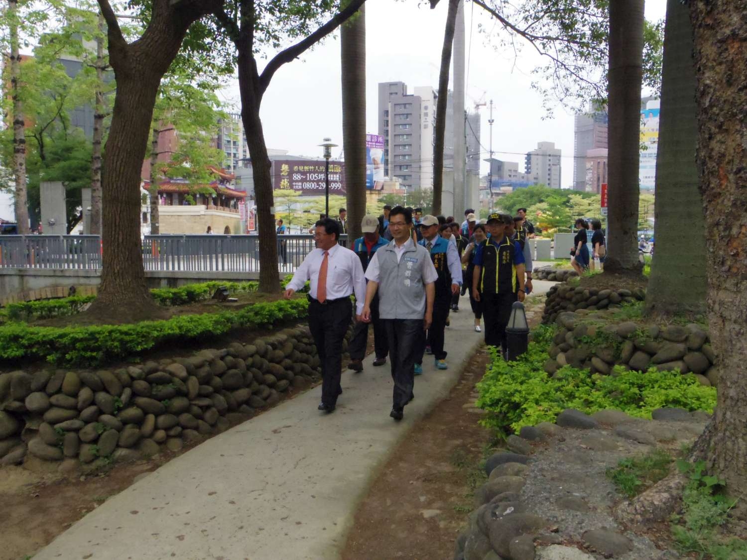 彰化市參訪新竹市林森路立體停車場BOT 學習成功經驗