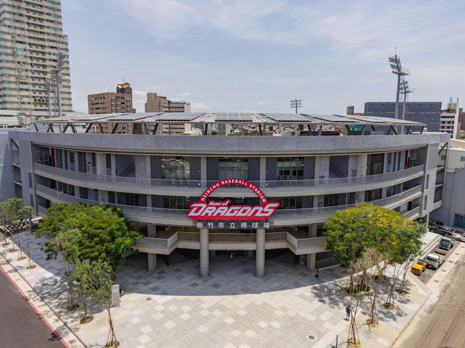 新竹市立棒球場7月22日至24日將展開味全龍主場三連戰。|